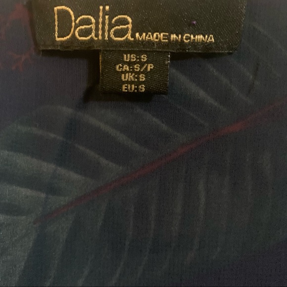 Dalia Bird of Paradise Cami Blouse S - Picture 2 of 5